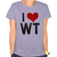i love WT teeshirt